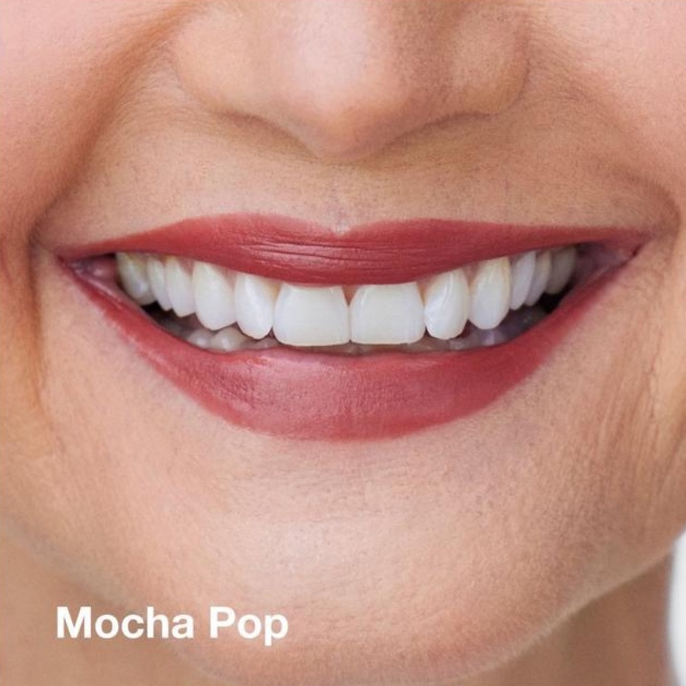 Clinique Pop Longwear Satin Lipstick MOCHA POP NEW - Picture 3 of 9